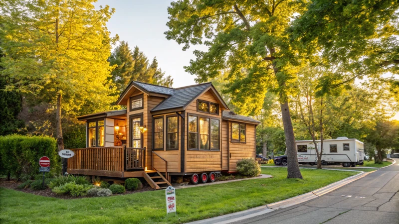 A modern prefab home in nature